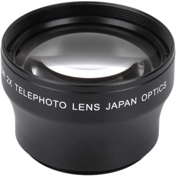 Zoom x 2 profesjonalny obiektyw do konwersji telefonicznej HD 46 mm gwint 37mm [22270000747]